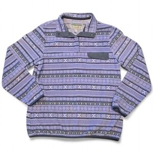 Jachs Cabin‎ Pullover Fair Isle Apres Ski Size Small